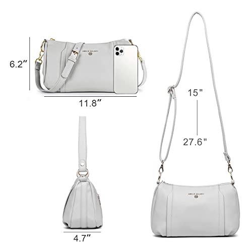 AMELIE GALANTI Trendy Crossbody Shoulder Handbags for Women ，Long and -  Jolinne