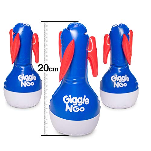 GIGGLE N GO Indoor Games or Outdoor Games for Family - Yard Games