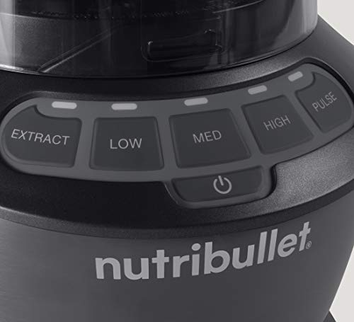 NutriBullet ZNBF30500Z Blender Combo 1200 Watt, 1200W, Dark Gray - Jolinne