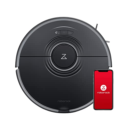 roborock S7 Robot Vacuum and Mop, 2500PA Suction & Sonic Mopping, Robotic Vacuum Cleaner with Multi-Level Mapping, Mop Floors and Vacuum Carpets in One Clean, Perfect for Pet Hair