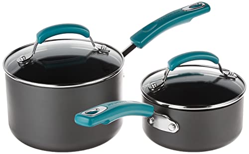 Rachael Ray Classic Brights Hard Anodized Nonstick Cookware Pots and P -  Jolinne