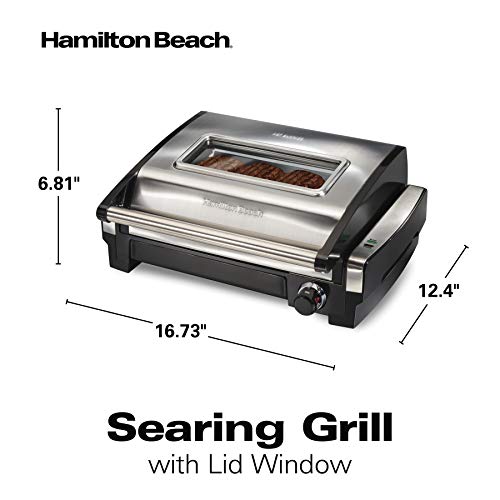Hamilton Beach Electric Indoor Searing Grill Model # 25361