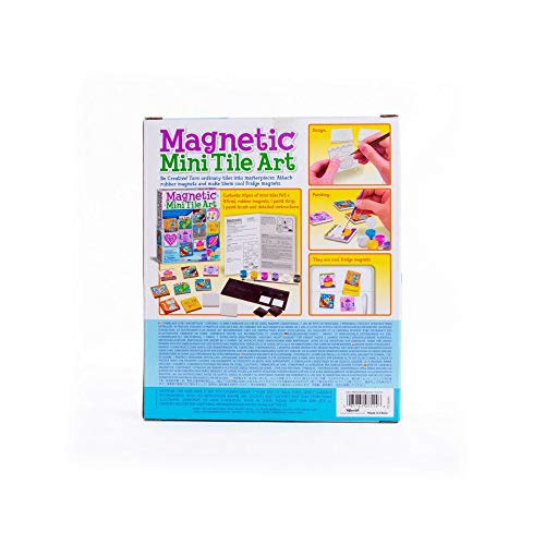 4M 4563 Magnetic Mini Tile Art - DIY Paint Arts & Crafts Magnet Kit fo -  Jolinne