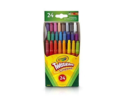 Crayola Silly Scents Mini Twistable Crayons - 24 count