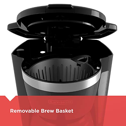 Black+Decker CM1160B-1 CM1160B 12-Cup Programmable Coffee Maker, Black -  Jolinne