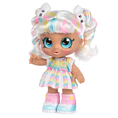 Kindi Kids Snack Time Friends - Pre-School Play Doll, Marsha Mello - for Ages 3+ | Changeable Clothes and Removable Shoes - Fun Snack-Time Play, for Imaginative Kids