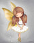Personalized Girls Bedroom Angel Fairy Canvas Wall Art Picture Baby Nursery Decor Ready to Hang Custom Hair and Skin Color