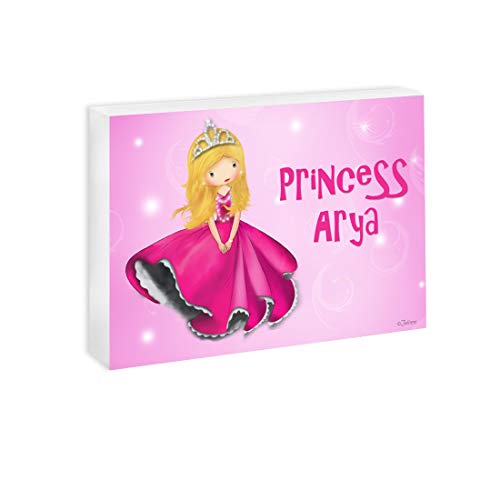 Princess Plaque Personalized Girls Room Door Sign Name Baby Nursery Art