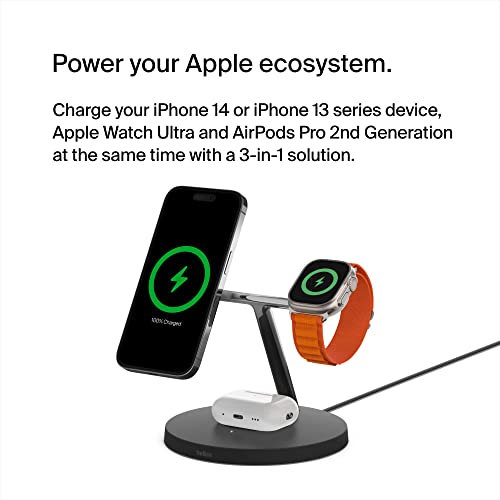 Belkin PowerHouse Charge Dock for Apple Watch + iPhone X Models, Black -  Newegg.com