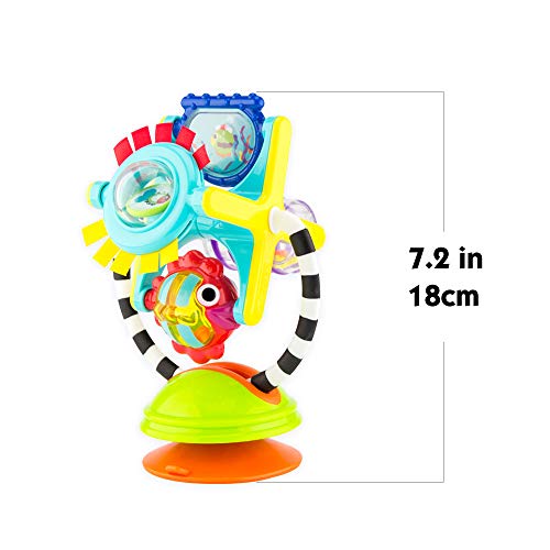 High chair 2024 suction toy