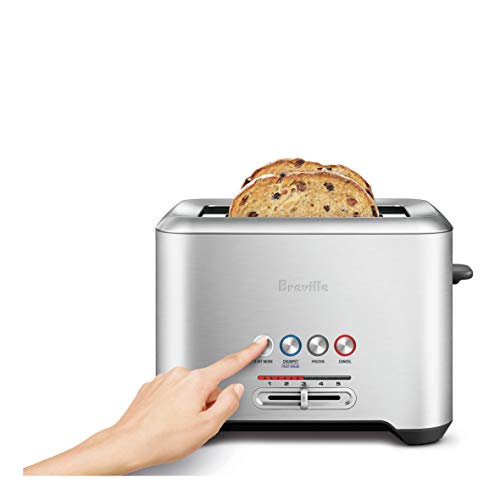  Breville BTA720XL Bit More 2-Slice Toaster, Brushed Stainless  Steel: Home & Kitchen