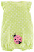 Simple Joys by Carter's Baby Girls' 3-Pack Snap-up Rompers, Navy Dot/Pink Stripe/Yellow Dot, 24 Months