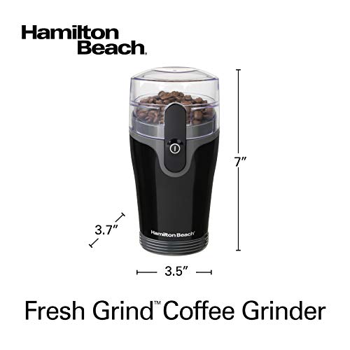 Hamilton Beach Coffee Grinder, Removable Grinding Chamber