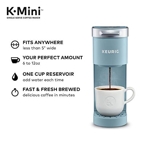 Keurig K-Mini Coffee Maker, Single Serve K-Cup Pod Coffee Brewer, 6 to -  Jolinne