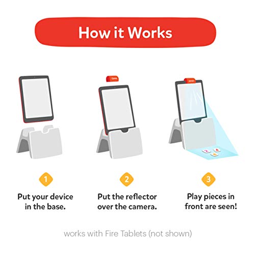 Osmo - Creative Starter Kit for Fire Tablet - 3 Educational