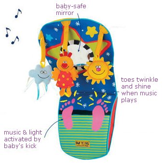 Taf toys play & on sale kick car seat toy