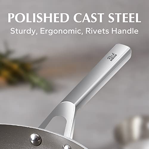12Inch Nonstick Pan Frying Pan with Lid and Stainless Steel Handle Oven  Suitable