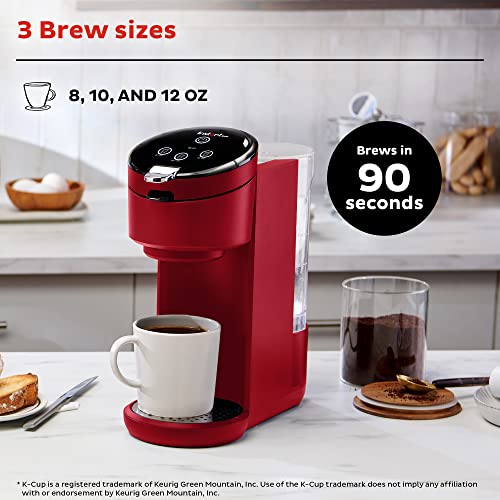Single Serve Coffee Maker KCUP Pod Coffee Brewer Red