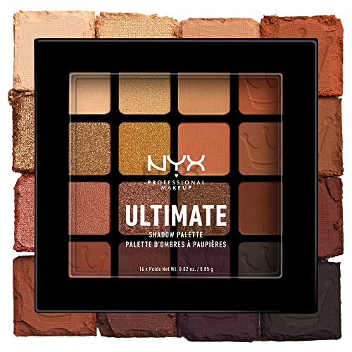 NYX PROFESSIONAL MAKEUP Ultimate Shadow Palette, Eyeshadow Palette - Ultimate Queen