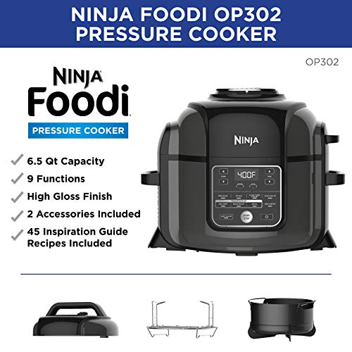 Ninja Foodi 6.5-Quart 11-in-1 Pressure Cooker w/TenderCrisp Technology