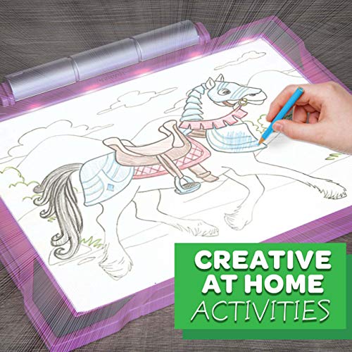Crayola Light Up Tracing Pad Pink, AMZ Exclusive, At Home Kids Toys, Gift  for Girls & Boys, Age 6+
