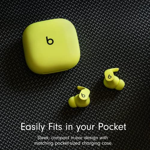 Beats Fit Pro - True Wireless Noise Cancelling Earbuds - Apple H1 Headphone Chip, Compatible with Apple & Android, Class 1 Bluetooth, Built-in Microphone, 6 Hours of Listening Time - Volt Yellow