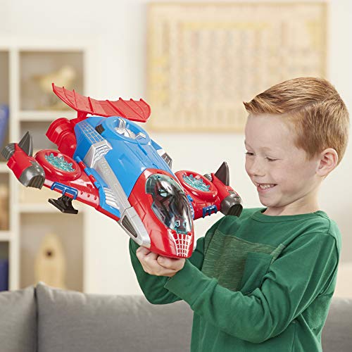 Super Hero Adventures Marvel Figure and Jetquarters Vehicle Multipack, 3 Action Figures and 3 Vehicles, 5-Inch Toys for Kids Ages 3 and Up (Amazon Exclusive)