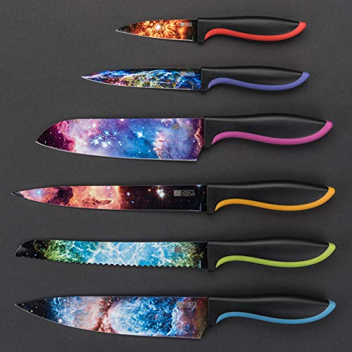  CHEF'S VISION Cosmos Kitchen Knife Set in Gift Box - Color Chef  Knives - Cooking Gifts for Husbands and Wives, Unique Wedding Gifts for  Couple, Birthday Gift Idea for Men, Housewarming