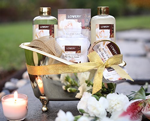 Spa Luxetique Bath Gift Sets for Women Lavender Body Care Baskets - 10 Pcs  Relaxing Holiday Birthday Valentines Day Gifts for Her - Walmart.com