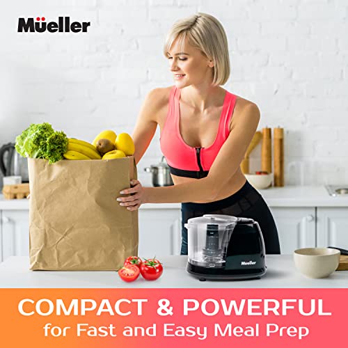 mueller home FC-1500 Mueller Mini Food Processor, Electric Food