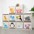 CLCROBD Foldable Animal Cube Storage Bins Fabric Toy Box/Chest/Organizer for Kids Nursery, 13 inch (Llama)