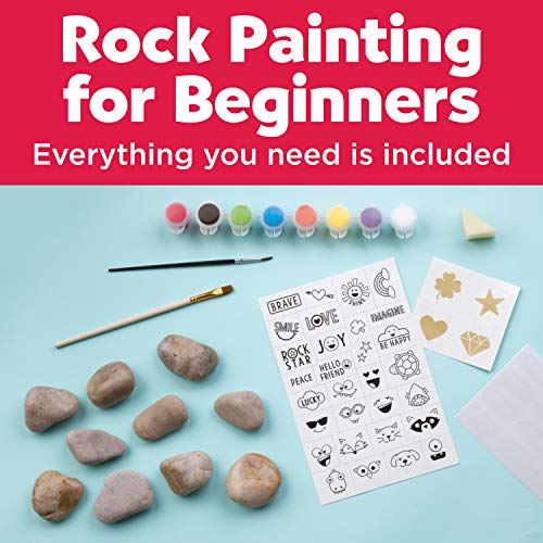 Rock Painting Outdoor Activity Kit for Kids – DIY Art Set w/ 10 Hide a -  Jolinne