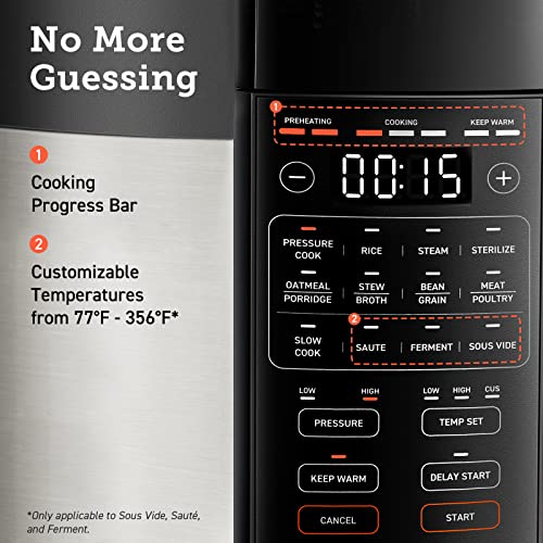 2023 New COSORI Electric Pressure Cooker 6 Quart, 9-in-1 Instant