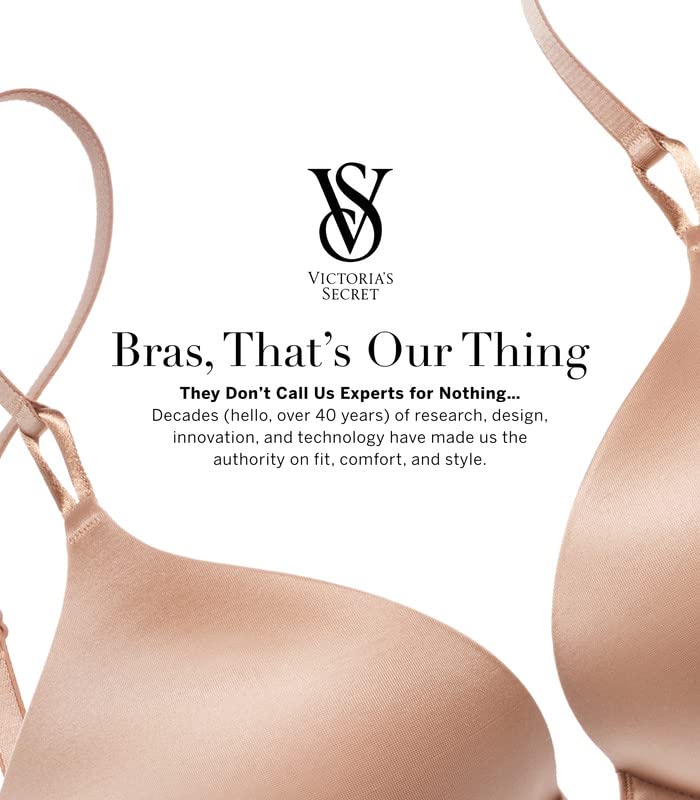 Victoria's Secret Shine Strap SEXY Rhinestone Push-Up Bra Thong Set Black  Lace