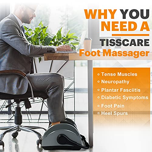 TISSCARE Foot Massager-Shiatsu Foot Massage Machine w/Heat & Remote 5