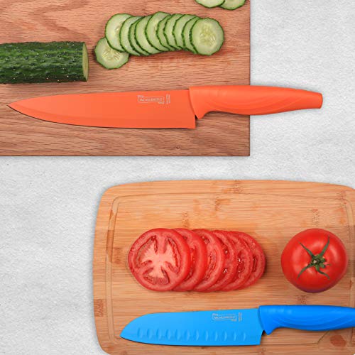 MICHELANGELO Knife Set, Sharp 10-Piece Kitchen Knife Set with
