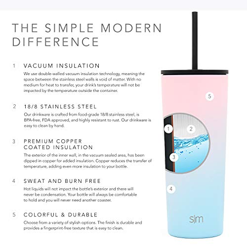 Simple Modern 24oz Tumbler-Graphite