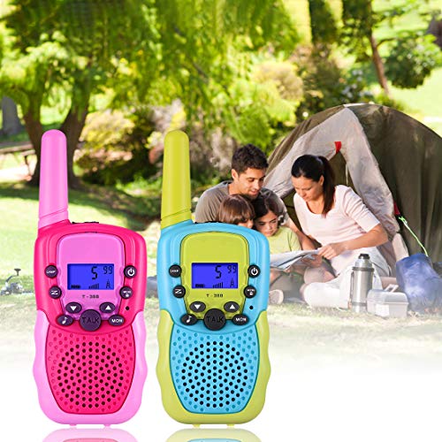 Walkie Talkies for Kids 22 Channel 2 Way Radio 3 Miles Long Range Handheld  Walkie Talkies Durable Toy Best Birthday Gifts for 6 Year Old Boys and