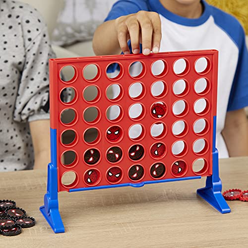 Hasbro Gaming Connect 4 Marvel Spider-Man Edition, Strategy Game for 2 ...