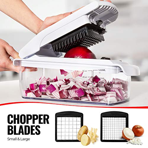 Fullstar Vegetable Chopper - Spiralizer Vegetable Slicer - Onion Chopp -  Jolinne