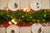 6FT Christmas Garland PARTY JOY Pine Garland with 16.4FT LED Lights String, Greenery Plant for Christmas Decorations Table Mantle Background Wall Room Outdoor Indoor Winter Decoration