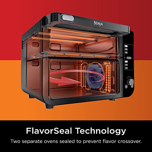 Ninja DCT402BK 13-in-1 Double Oven with FlexDoor, FlavorSeal & Smart F -  Jolinne