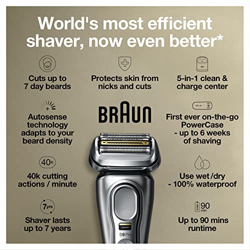 Braun Men's Gift Series 9 Electric Foil Shaver