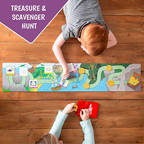 Gotrovo Treasure Hunt Game Fun Scavenger Hunt Board Game Kids