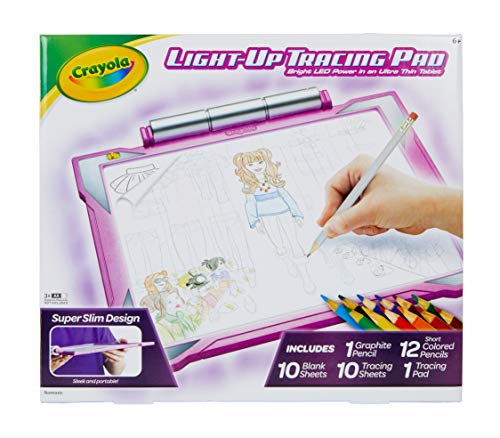 Crayola Light Up Tracing Pad Pink, AMZ Exclusive, At Home Kids Toys, G –  ToysCentral - Europe