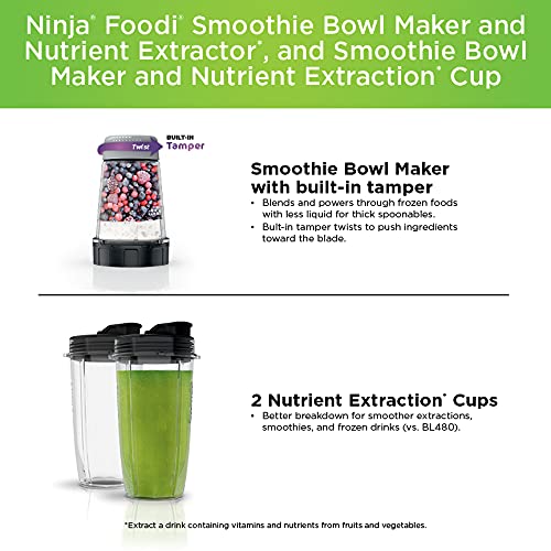 Ninja SS101 Foodi Smoothie Maker & Nutrient Extractor* 1200 WP, 6 Func -  Jolinne