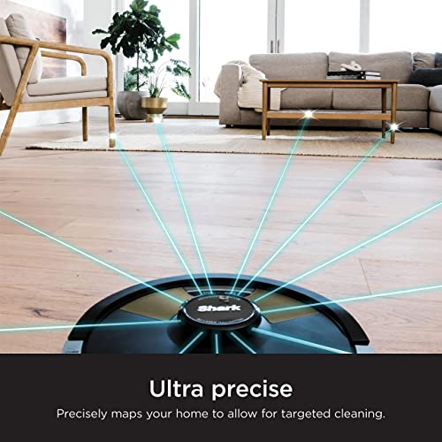 Shark Matrix Plus 2in1 Robot Vacuum & Mop with Sonic Mopping, Matrix Clean,  Home Mapping, HEPA Bagless Self Empty Base, CleanEdge, for Pet Hair, Wifi