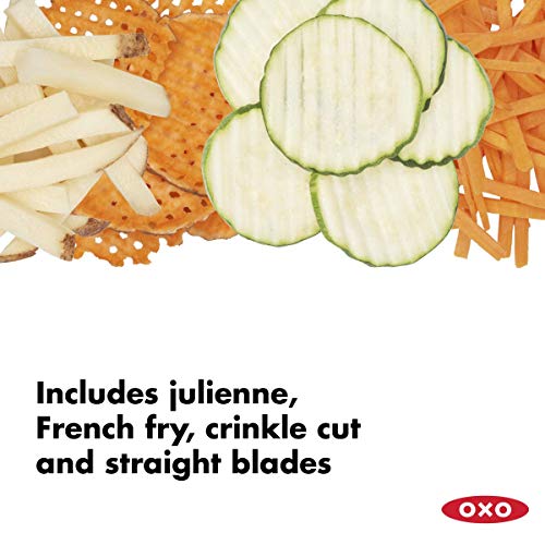 OXO Good Grips Chefs Mandoline Slicer 2.0 Stainless Steel Blades