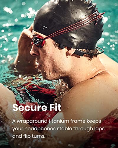 Shokz OpenSwim Swimming MP3 - Bone Conduction MP3 Waterproof