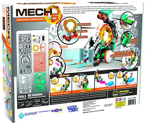 Teach Tech Mech-5 Programable Mechanical Robot Coding Kit
